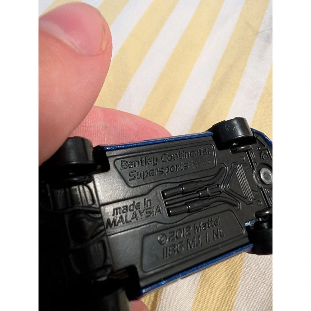 Hot Wheels Bentley Continental Supersports Blue HW Workshop 2015 Loose 1:64